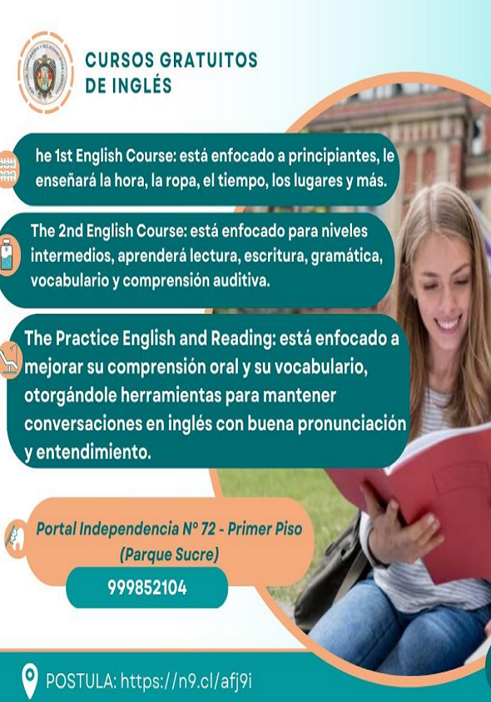 Invitación al curso gratuito de inglés USA LEARNS