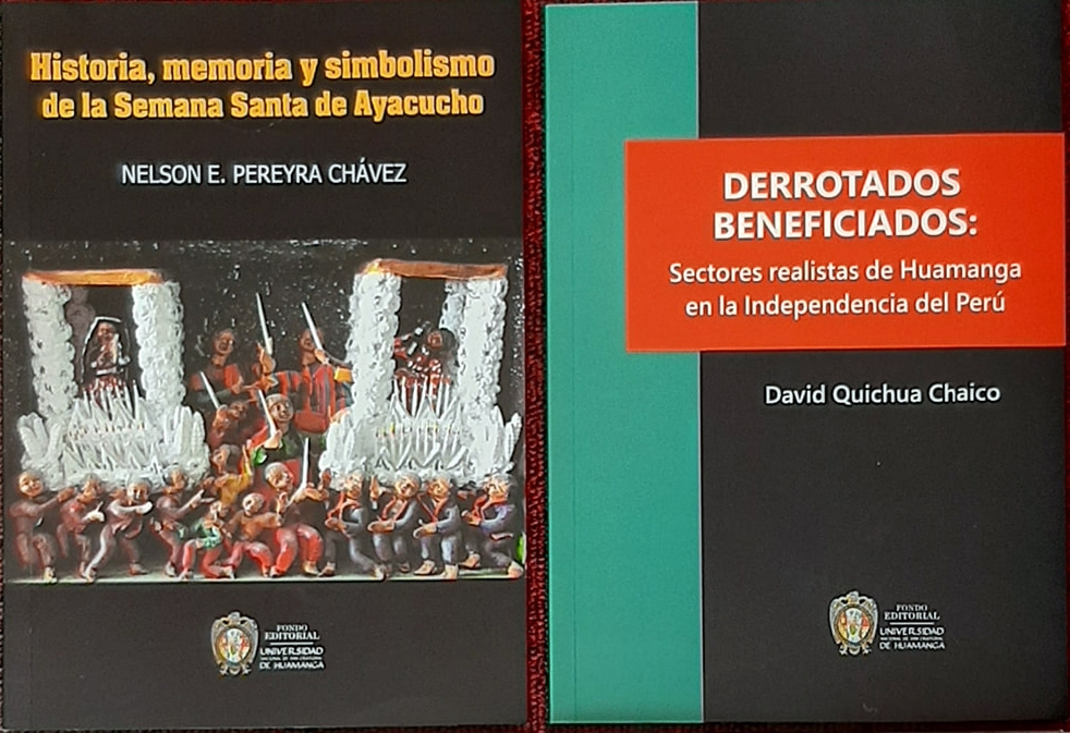 FONDO EDITORIAL DE LA UNIVERSIDAD NACIONAL DE SAN CRISTÓBAL DE HUAMANGA PUBLICA IMPORTANTES LIBROS